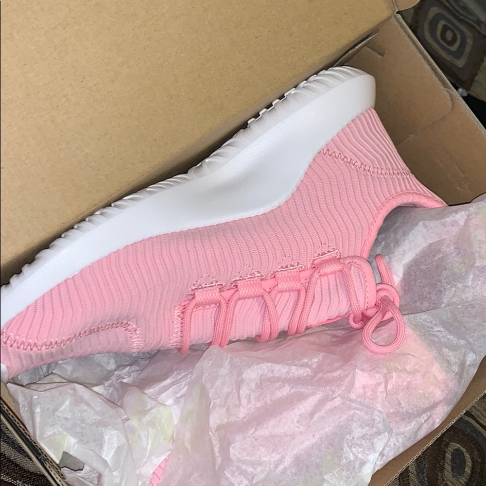 Pink Adidas Tubular Shadow J Size 6Y/7.5W
